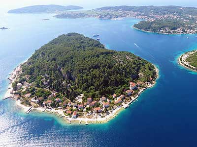 Découvrez Korčula-Lieux et îles à proximité-Île de Vrnik