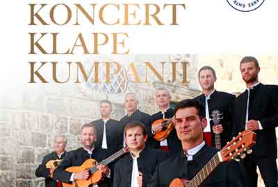 Koncert klape Kumpanji-Korčula Tourist Board