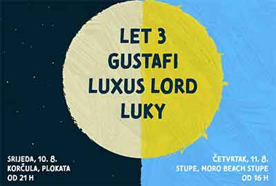Luky&Friendz koncert-Turistička zajednica Grada Korčule