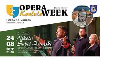 Nikola Šubić Zrinjski-Opera week Korcula