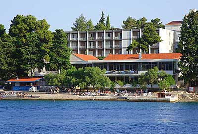 Strände in der Stadt Korcula und Umgebung - Hotel 'Park' Strand
