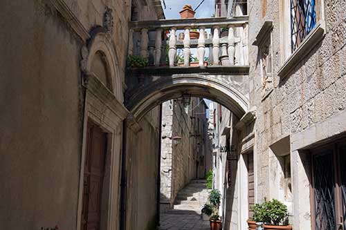 Korčula streets - old town