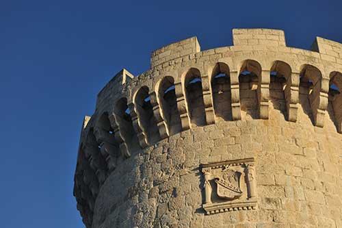 Korčula towers and ramparts