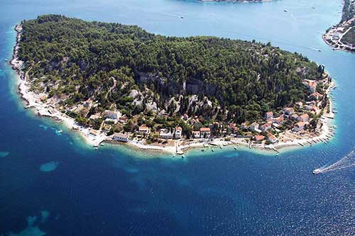 Île Vrnik Korčula - LA CARRIÈRE DE PIERRE