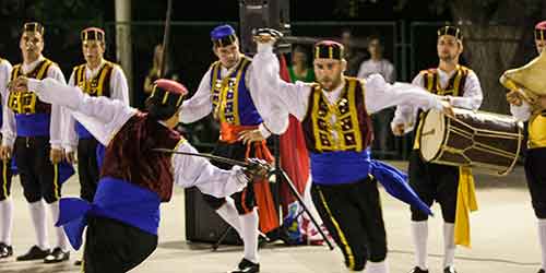 Sword dance Kumpanija Čara Korčula