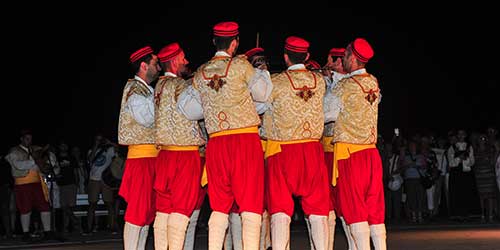 Danse des épées Moštra Korčula